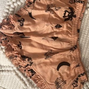 Spell vintage tribal shorts - flaw Sz 12